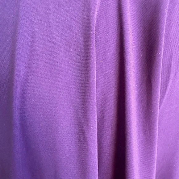 Size 22 eggplant purple prom mother of bride pageant dress gown Clarisse 3465
